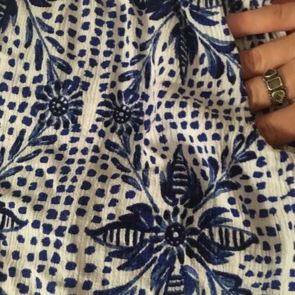 SMYM Mumu Blue & White Shorts XS - Picture 5 of 6